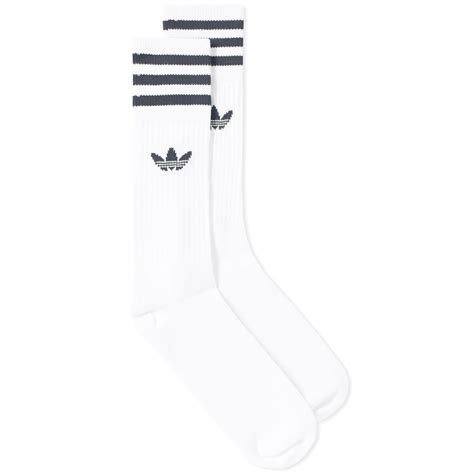 Adidas Solid Crew Sock 3 Pack Adidas