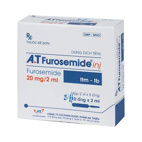 At Furosemide Inj Cevpharma Ghch Kim Cương Vimedimex