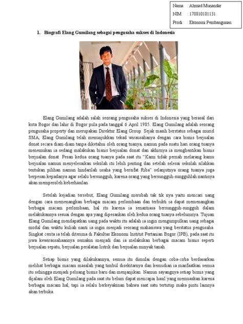 3 Biografi Pengusaha Sukses | PDF