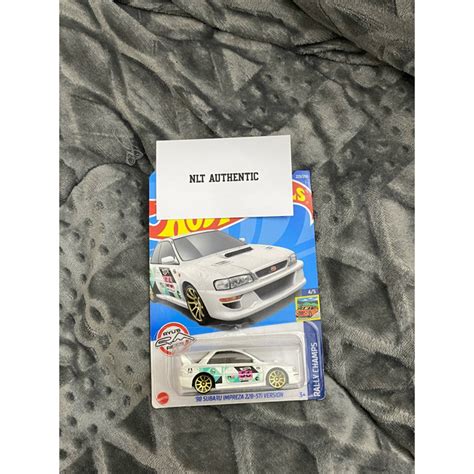 Xe Hot Wheels 98 SUBARU IMPREZA 22B STi VERSION Treasure Hunt