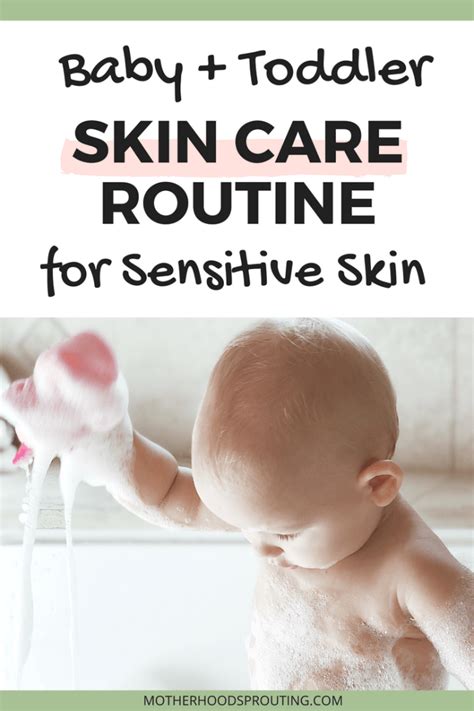 Baby and Toddler Skin Care Routine for Sensitive Skin! Tips for caring ...