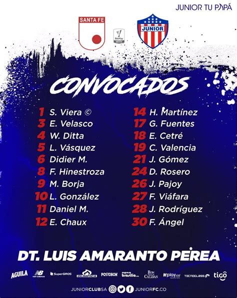 Classificações De Independiente Santa Fe X Junior Barranquilla - Previa Independiente Santa Fe vs Junior de Barranquilla: el partido ...