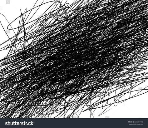 scribble black background vector stock vector royalty