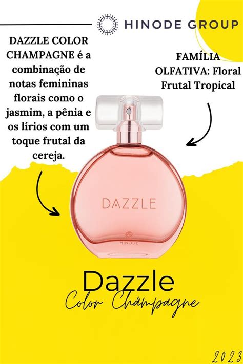 Dazzle Color Ch Mpagne Deo Col Nia Ml Loja Oficial Hinode