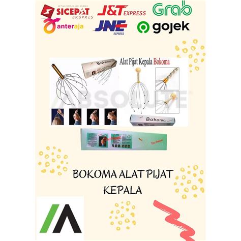 Jual Alat Pijat Kepala Bokoma Head Massager Terapi Refleksi Kesehatan