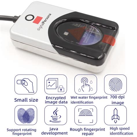 Digital Persona U Are U Biometric Fingerprint Scanner Usb