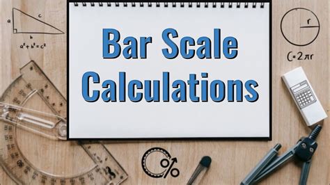 Math Literacy Calculations With Bar Scales Mapwork Youtube