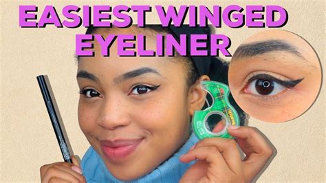 The Only Winged Eyeliner Hack You Need How To Do Winged Eyeliner Easy