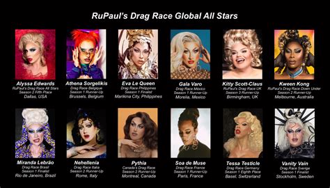 GAS Global All Stars Rumored Cast Visual Updated R DragRaceTea