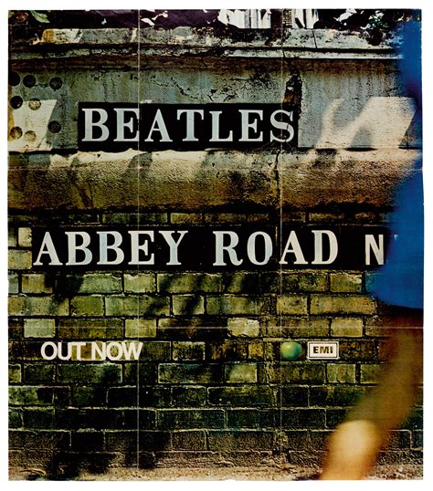 THE BEATLES | Abbey Road, promotional poster, 1968 | The Beatles | 2020 ...