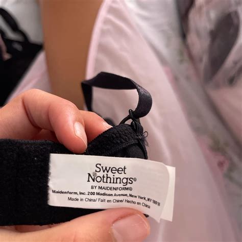 Black Nude Lace Bra Blackbra Coquette Pushup Depop