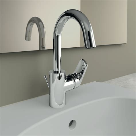 Miscelatore Lavabo Con Piletta E Bocca Alta Ceraflex Ideal Standard