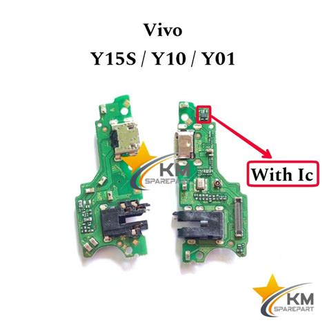 Jual Konektor Charger Vivo Y15S Y10 Y01 With Ic Pcb Board Papan Cas Mic