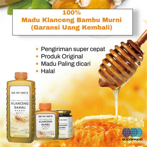 Jual Madu Asli Klanceng Bambu 100 Asli Murni Dari Lebah Apis Trigona