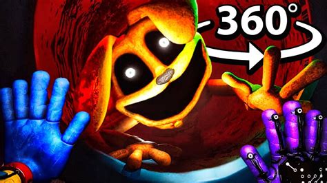 360° Dog Day Jumpscare 😱 Poppy Playtime Chapter 3 Vr Youtube