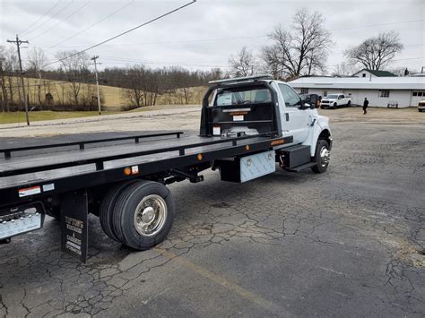 2021 Ford F650 Regular Cab Rollback Tipton Tow Trucks