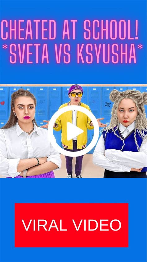 Cheated At School Sveta Vs Ksyusha In School Cheating Viral