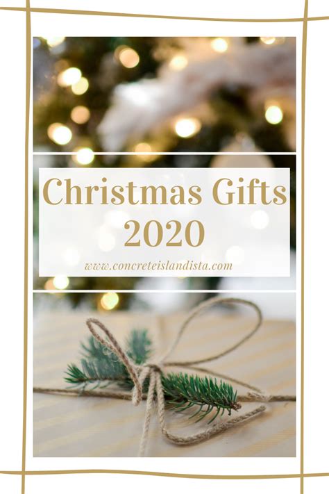 Christmas Gifts 2020 — Concreteislandista