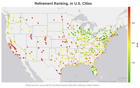 Where's the best place to retire, in the U.S.? - Graphically Speaking