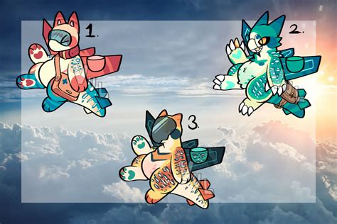 Airplane Dragon Adopt Batch 7 Closed By Vulcriptic On Deviantart