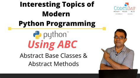 Python Programming Python Abc Abstract Base Classes And Abstract Methods The Usage And Must