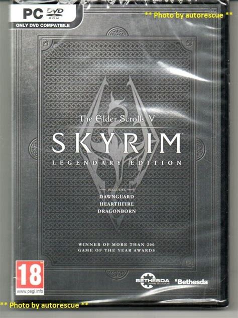 The elder scrolls v skyrim legendary edition - discgost