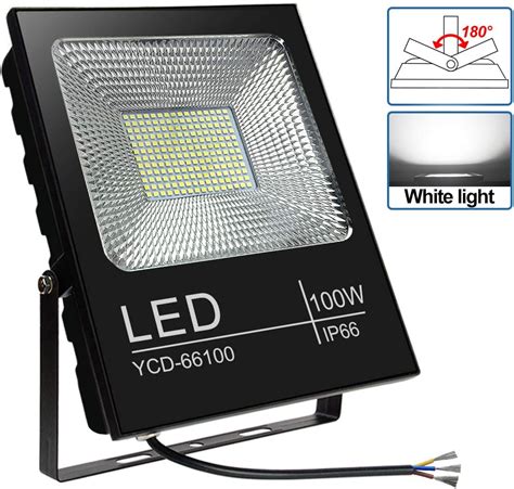 W Lm Outdoor Led Flood Light Ip Waterproof White Light K