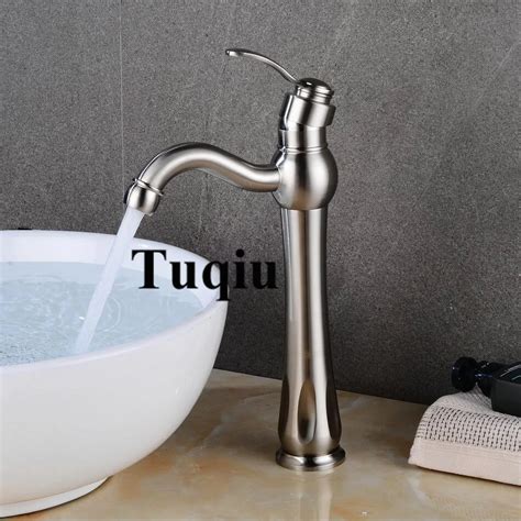 Total Brass Basin Faucet Five Colos Tall Wash Faucet Hot And Cold Basin Crane Single Lever