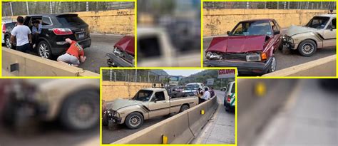 Reportan triple accidente de tránsito sobre carretera Los Chorros El Blog