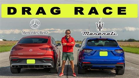 Mercedes Amg Gle S Drag Races Maserati Levante Gts Humiliation