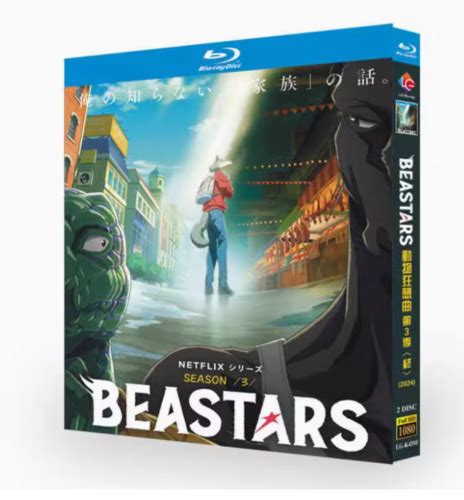 BEASTARS Final Season Part 1 2024BD Movie TV Film 2 Disc All Region New