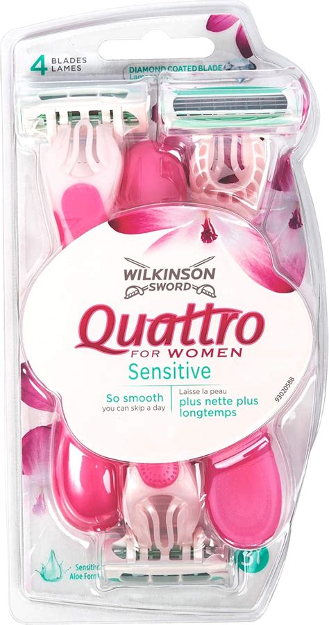 Wilkinson Sword Quattro Maquinillas De Depilaci N Desechables Para