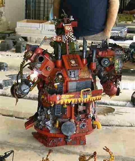 Orks Stompa Warhammer 40000 Apocalypse 40k Chaos Vs Imperium