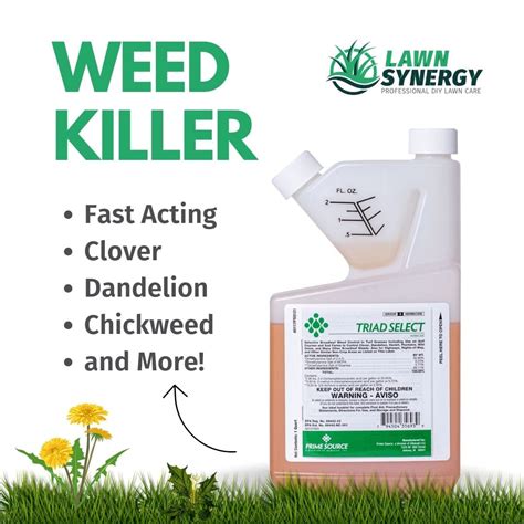 Triad Select Broadleaf Herbicide Fast Acting Weed Killer