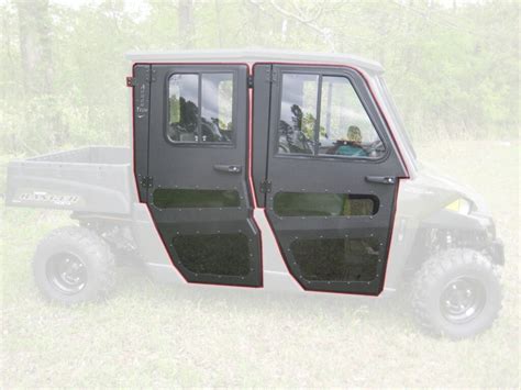 Full Steel Doors By Armor Tech For Polaris Ranger Mid Size 570 Crew