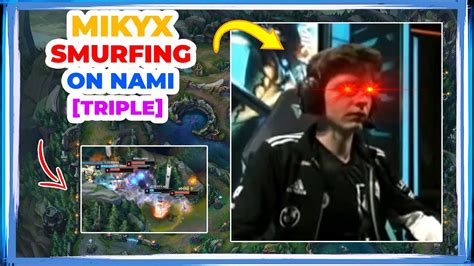 G Mikyx Smurfing On Nami G Vs Bds Youtube