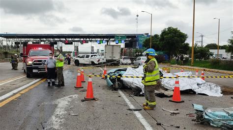 Se Registra Múltiple Choque En Caseta De Jalisco Hay 4 Muertos