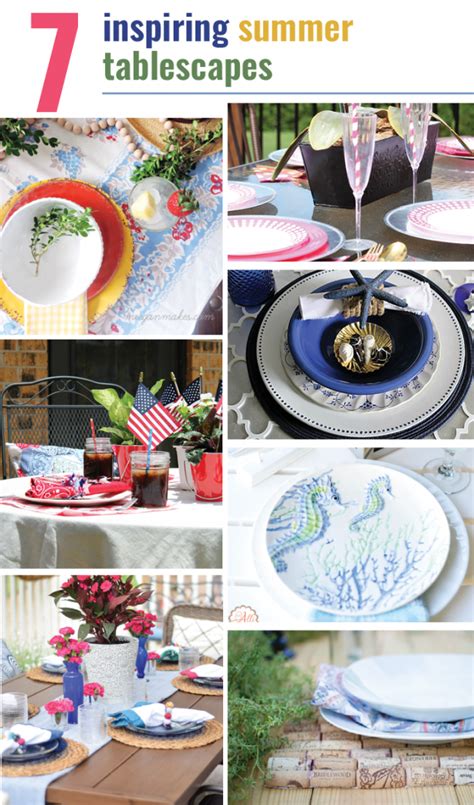 Summer Tablescape Blog Hop North Country Nest