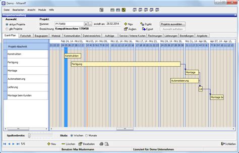 Mitan Erp Modul Projektverwaltung