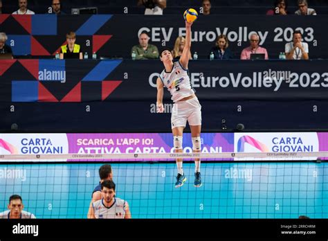 Alessandro Michieletto Of Italy In Action During The Final Round Day