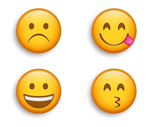 Emojis populares cara de tristeza con el ceño fruncido con emoji