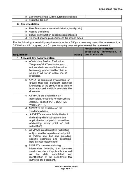 Rfp Learning Management System Evaluation Process And Criteria