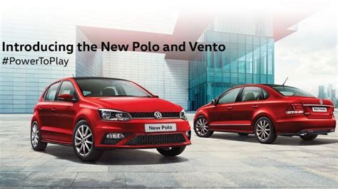 Volkswagen Polo Vento Facelifts Launched In India Prices Start