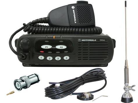 Motorola Gm340 Vhf Mit Antenne Und Programmierung 29750