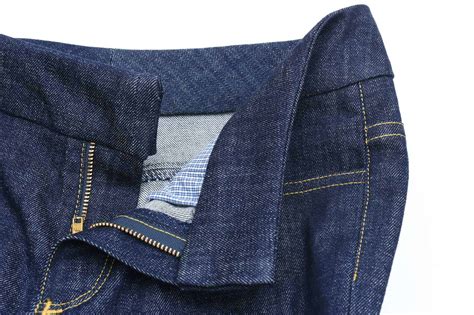 Sewing a beautiful jeans waistband using professional techniques