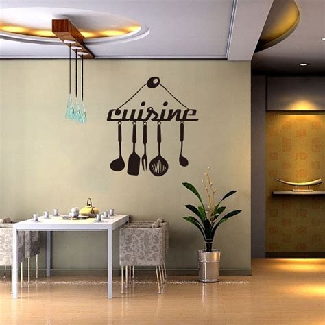 Cuisine Kitchen Supplies Removable Wall Stickers For Kitchen Fashion