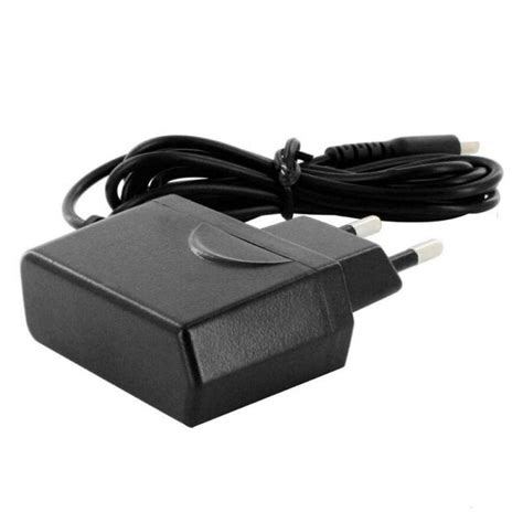 Ociodual Cargador De Pared Para Nintendo Ds Lite Ndsl Dsl Negro