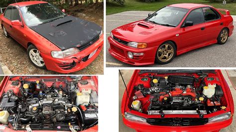 Insane 700 Hour Subaru Restoration Start To Finish Jdm Gc8 Wrx Type