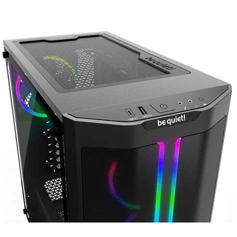 Gabinete Gamer Be Quiet Pure Base Fx Mid Tower Atx Argb Vidro