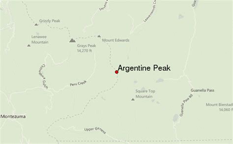 Argentine Peak Mountain Information